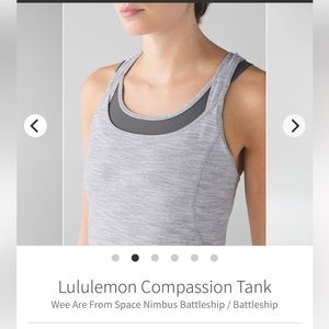 Lululemon Compassion Tank size 4